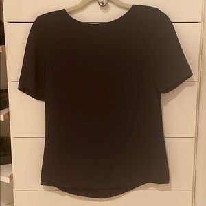 Ted baker modest  navy blouse